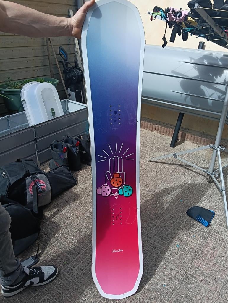 Bataleon Feelbetter dames snowboard 149 cm, Ophalen, Gebruikt, Board