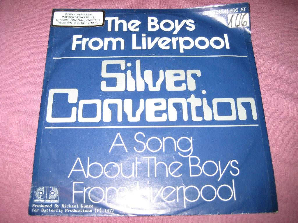 Silver Convention: The boys from Liverpool, Ophalen of Verzenden, Zo goed als nieuw, Pop