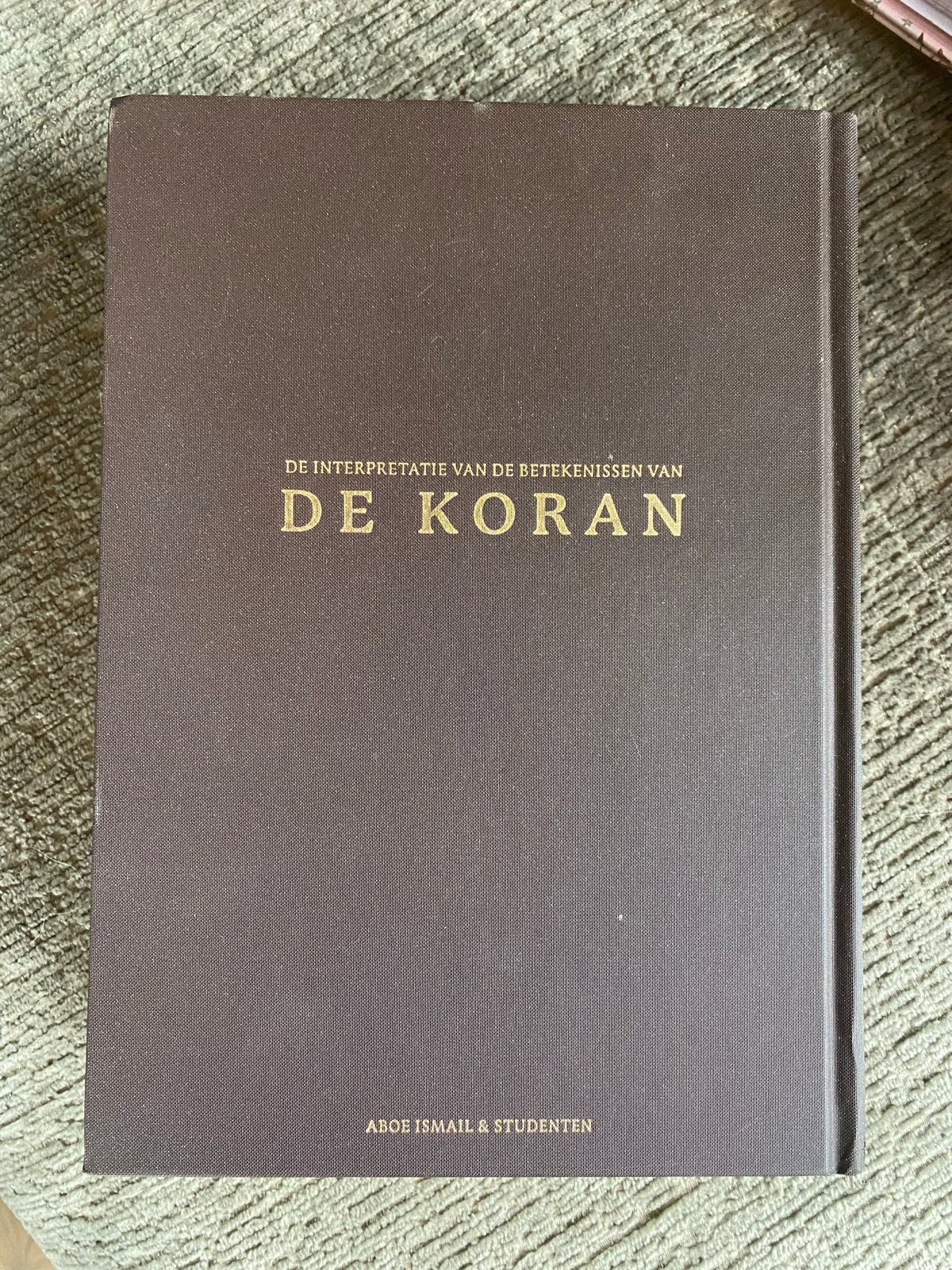 De Interpretatie van de Betekenissen van De Koran, Ophalen of Verzenden, Zo goed als nieuw, Islam