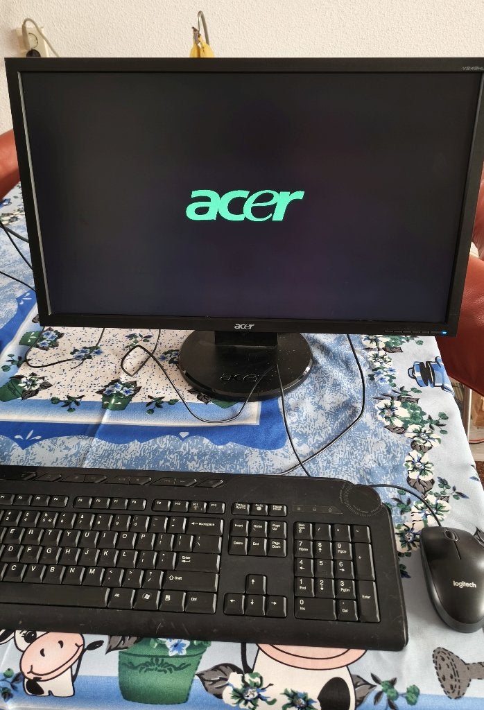 HP desktop compleet i5 + SSD + HDD, Computers en Software, Desktop Pc's, Ophalen, Gebruikt, Met monitor, 8 GB