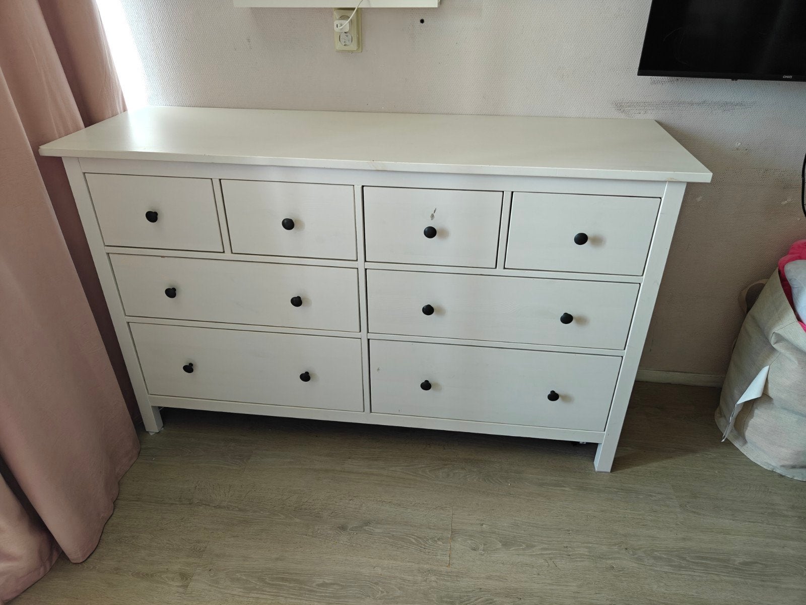 hemnes Ikea kast.  - Gebruikt, Huis en Inrichting, Kasten | Ladekasten, Ophalen, Gebruikt, 5 laden of meer, 150 tot 200 cm