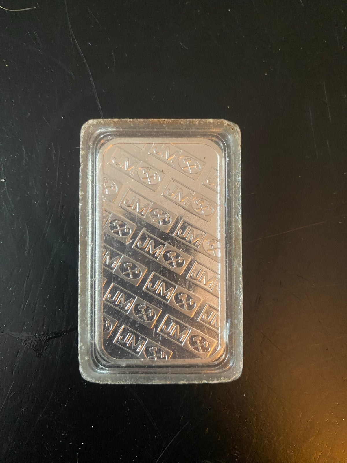 Johnson Matthey 1 Troy Ounce Fijn Zilver Baar, Ophalen, Zilver