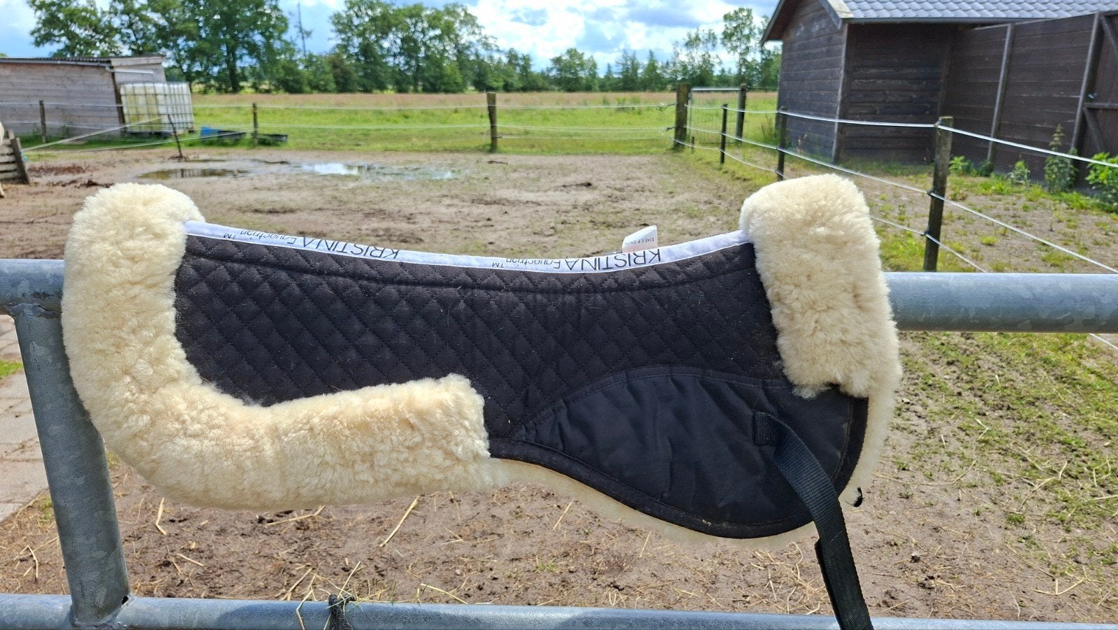 Zadel bontje Kristina equestrian, Dieren en Toebehoren, Ophalen of Verzenden, Zo goed als nieuw