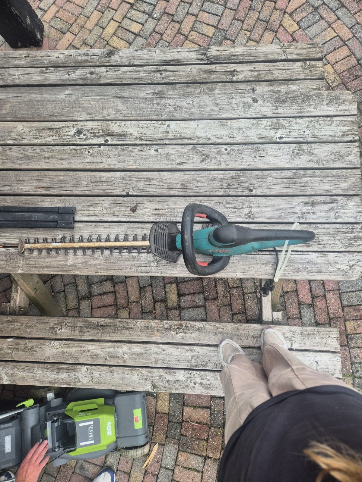 Bosch AHS 50-26 Elektrische Heggenschaar - Zo goed als nieuw, Ophalen of Verzenden, Gebruikt, Elektrisch, Bosch
