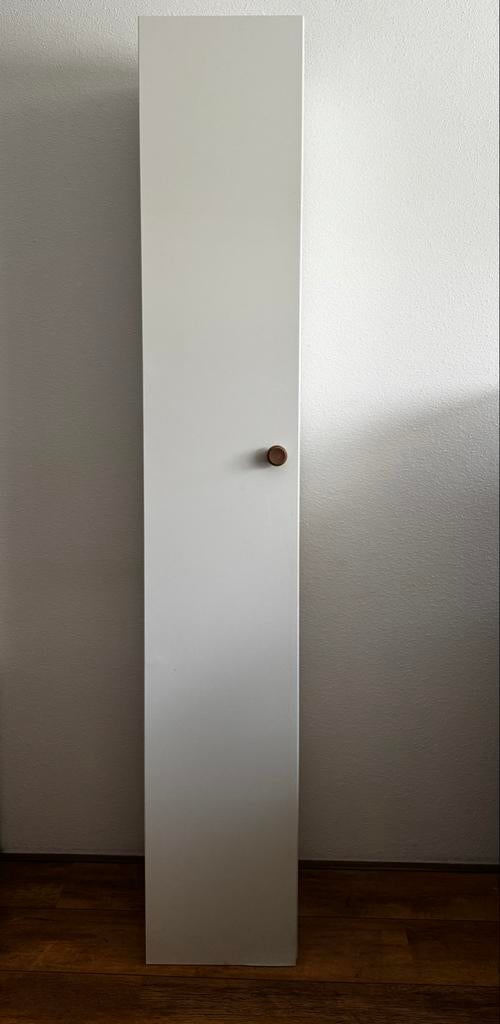 IKEA Enhet hoge kast met deur en planken, wit, Ophalen, Overige materialen, Minder dan 50 cm, Gebruikt