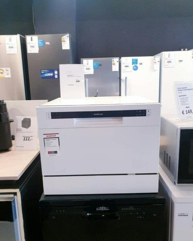 Inventum tafelvaatwasser B keuze NIEUW A+ INC GARANTIE, Ophalen, Energieklasse A of zuiniger, Minder dan 85 cm, Nieuw