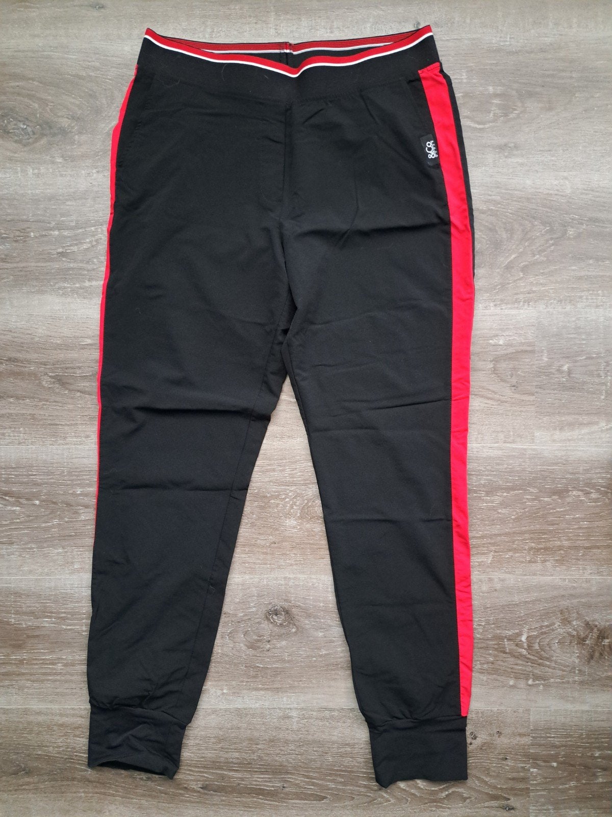 Leuke broek van &Co Woman, maat XL/42, Zwart, Maat 42/44 (L), &Co Woman, Ophalen of Verzenden
