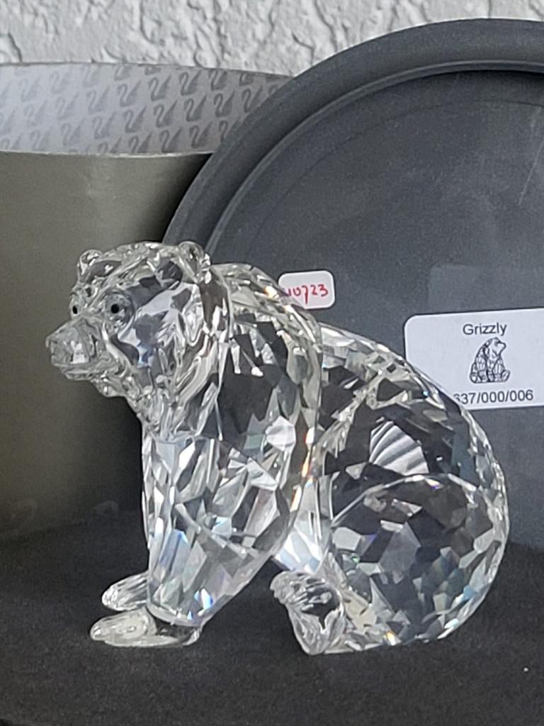 Swarovski Grizzly Beer beeldje, Verzamelen, Swarovski, Ophalen of Verzenden
