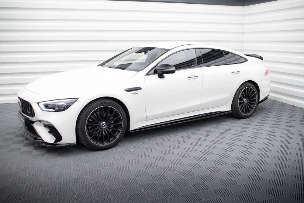 Voorlip sideskirt diffuser AMG GT 43 Coupe V8 styling 18-23, Ophalen of Verzenden