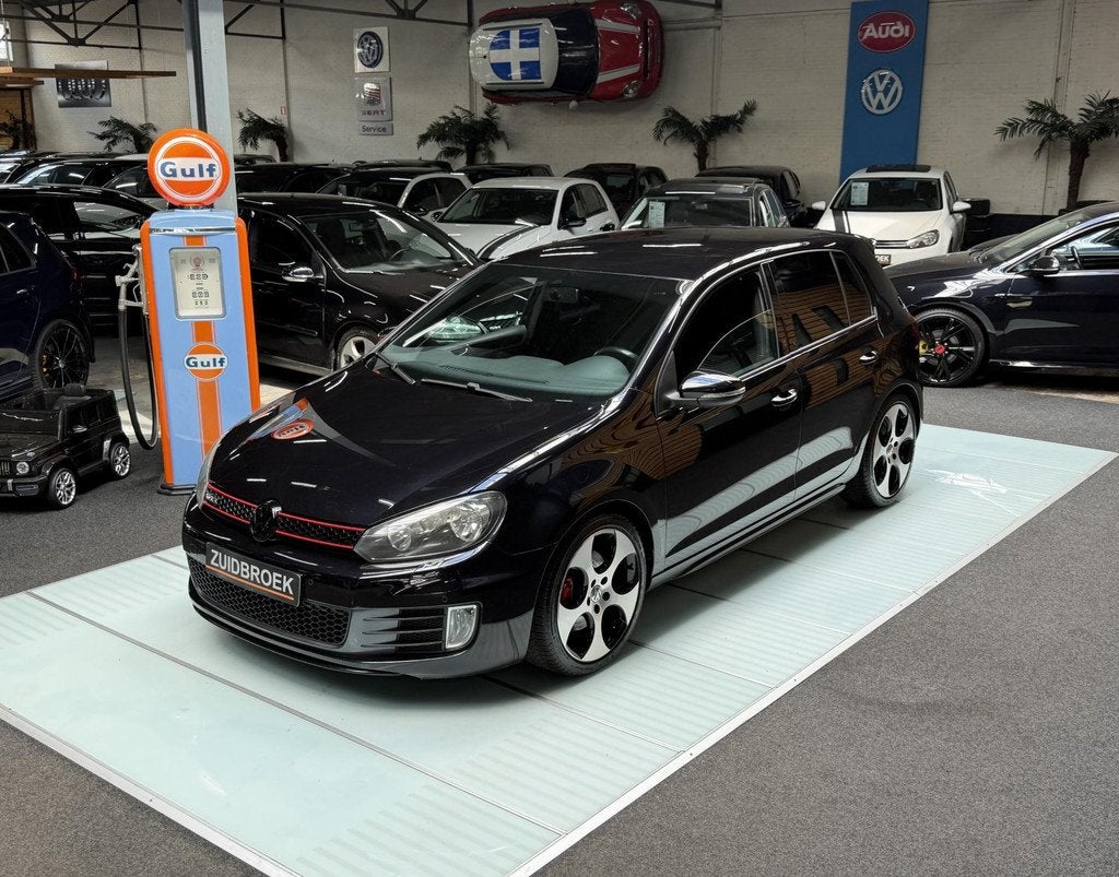 Volkswagen Golf 2.0 TSI | GTI | Clima | 5-Deurs (bj 2009), 4 cilinders, Zwart, Origineel Nederlands, Bedrijf