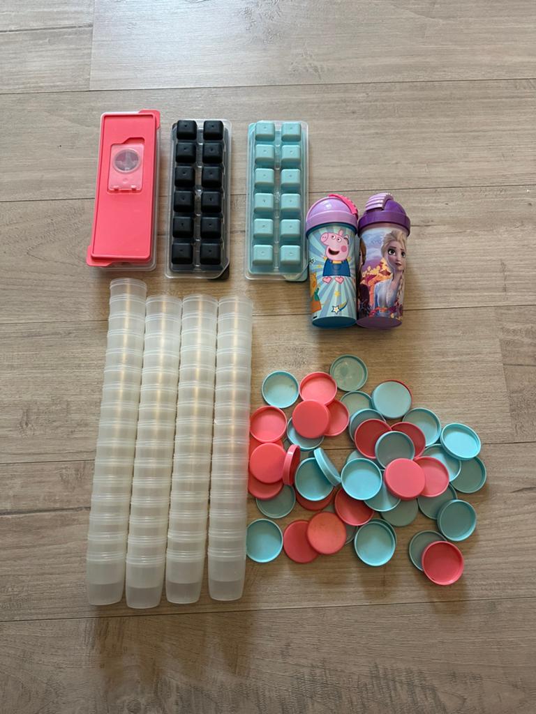 Bewaar bakjes baby hapjes voorraad bakjes, Ophalen of Verzenden, Zo goed als nieuw, Overige typen