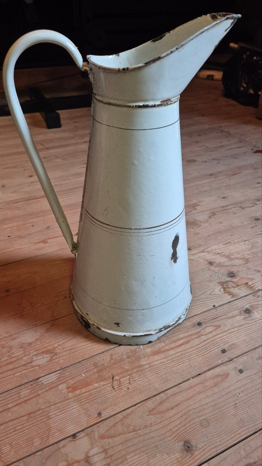 witte lampetkan, Antiek en Kunst, Ophalen of Verzenden