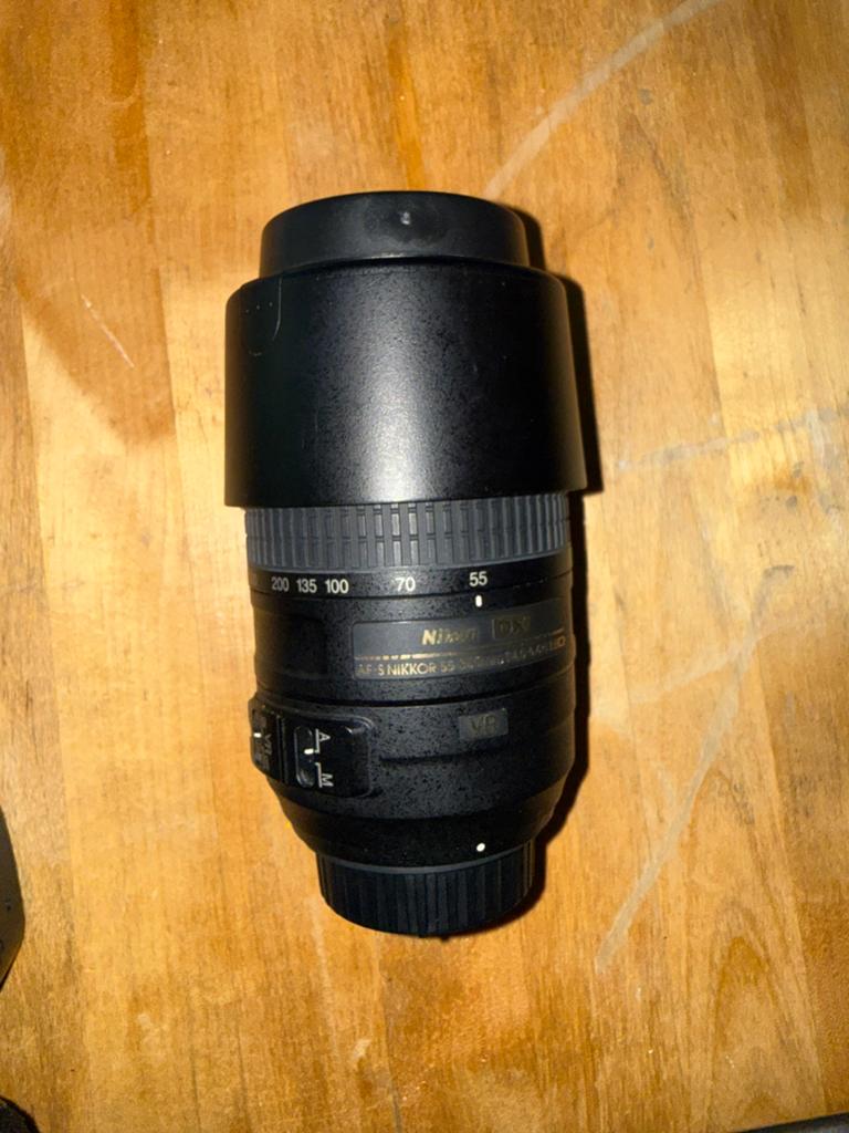 Nikon AF-S DX Nikkor 55-300 mm f/4.5-5.6 G VR, Audio, Tv en Foto, Fotografie | Lenzen en Objectieven, Ophalen of Verzenden, Gebruikt