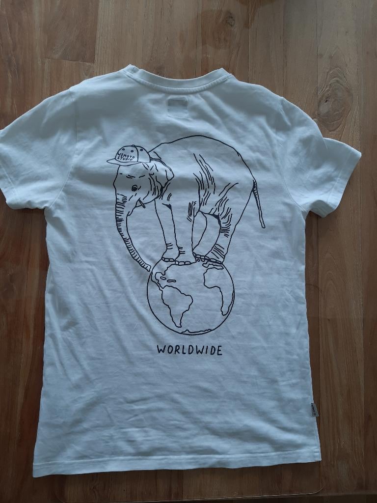 shirt wemoto xs wit, Ophalen, Wit, Zo goed als nieuw, Wemoto