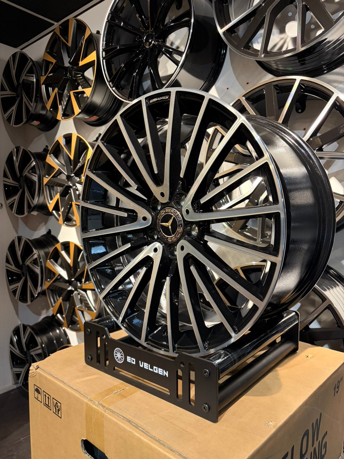 20 inch velgen voor Mercedes “AMG LOOK” C/E/S/GLC NIEUW, 255 mm, Velg(en), Nieuw, Ophalen of Verzenden