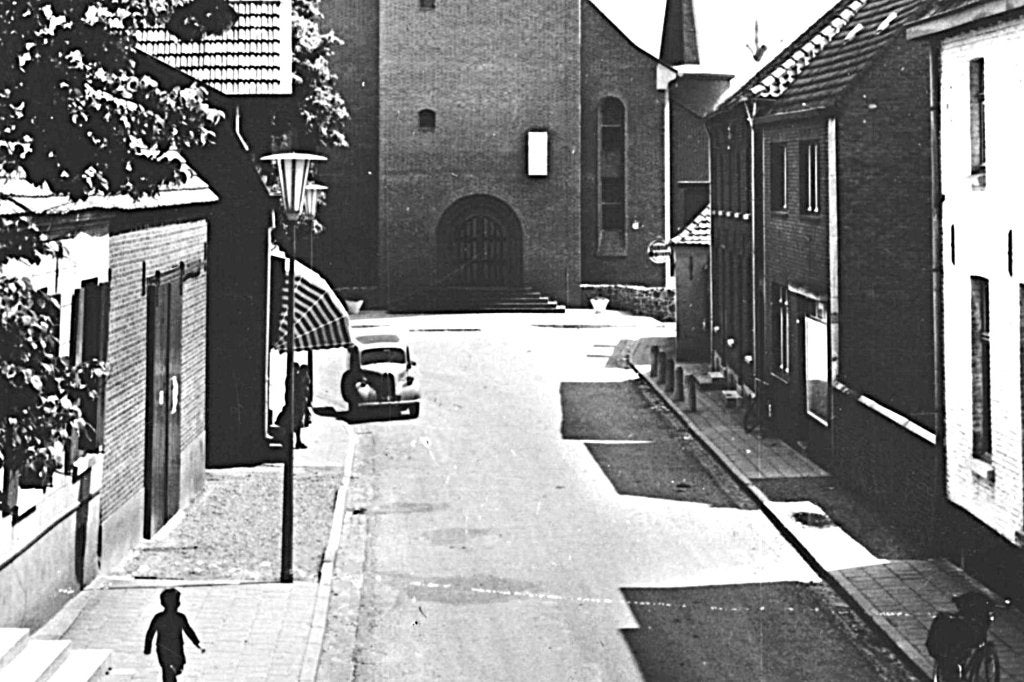 968565	Grubbenvorst	Limb	Dorpsstraat	1960	zegel afgeweekt, Ophalen of Verzenden, 1940 tot 1960, Gelopen, Limburg
