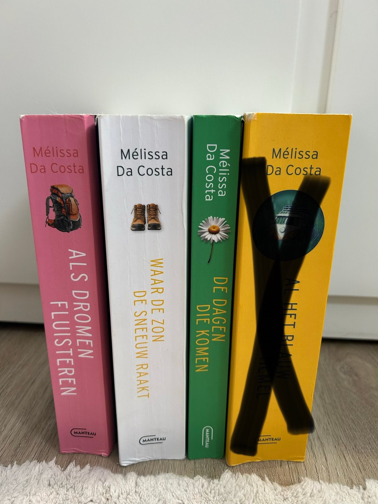 3 delige set - Mélissa Da Costa (o.a.  de dagen die komen), Ophalen of Verzenden, Gelezen, Nederland