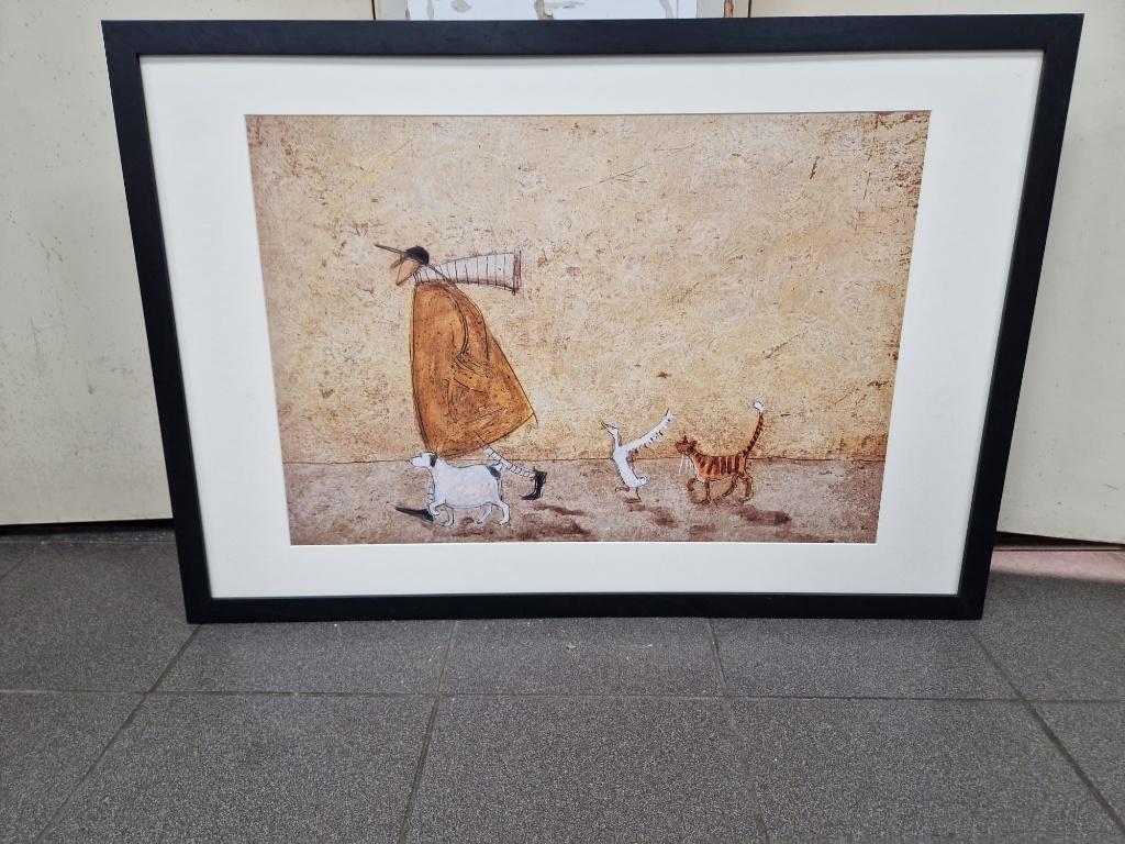 sam toft (print), 50 tot 75 cm, Ophalen of Verzenden, 75 tot 100 cm, Print