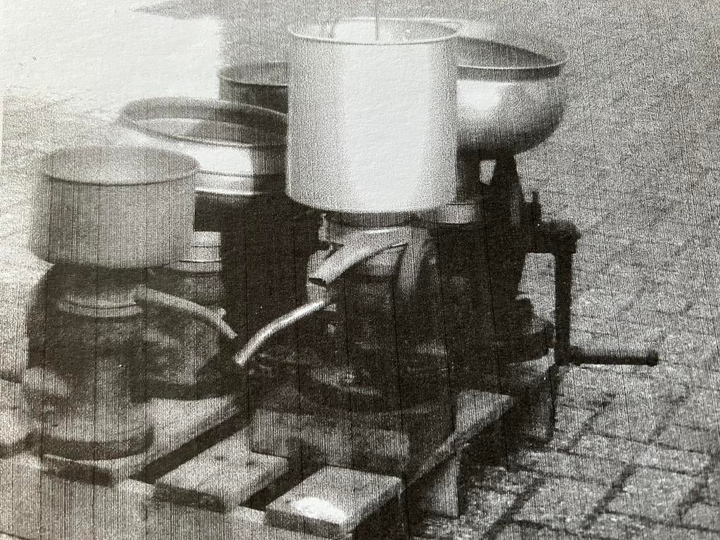 Melk centrifuge Lanz 5st., Ophalen