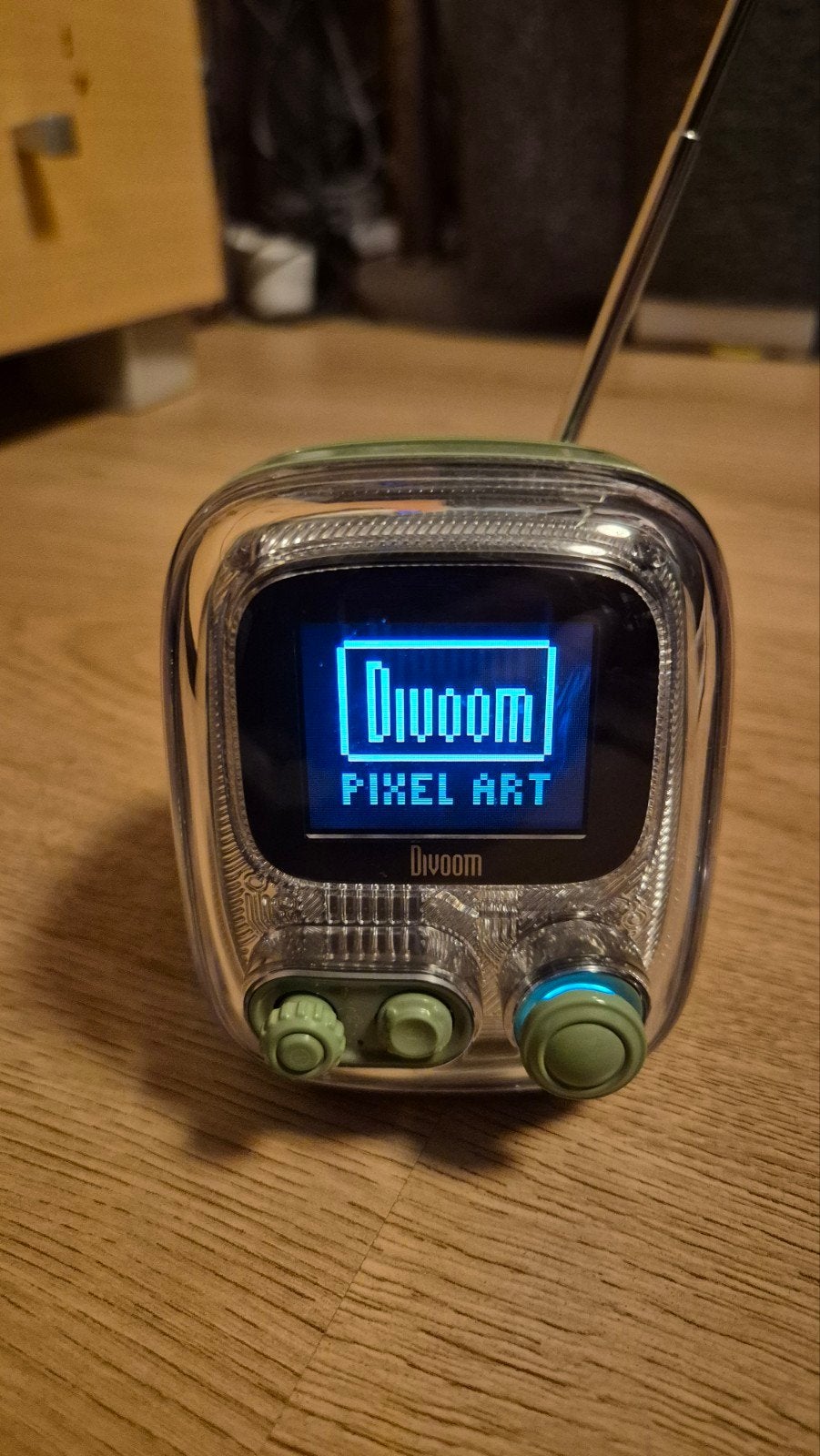 Divoom Tiivoo 2 Groen Bluetooth Speaker en Radio, Overige merken, Overige typen, Ophalen of Verzenden, Zo goed als nieuw