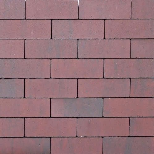 Strackstone Crown GRN+ DK 21x7x8 vlak wijnr/hav GENU PL2, Nieuw, Ophalen of Verzenden, 10 m² of meer, Beton