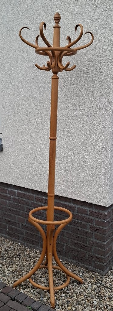 Stevige staande Kapstok van hout, Ophalen, Gebruikt, Staande kapstok, 150 tot 200 cm
