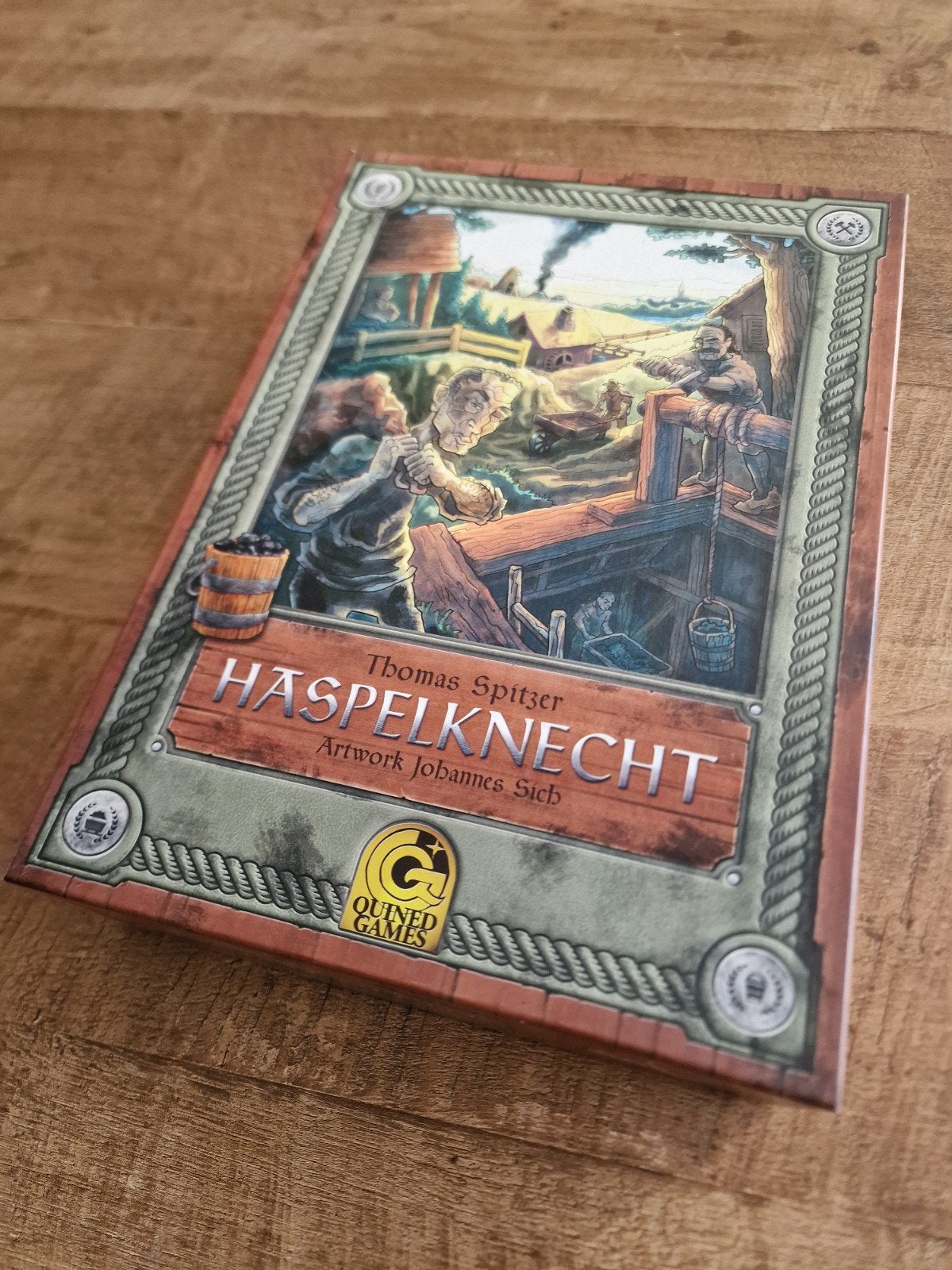 Haspel knecht incl uitbreidingen the ruhr valley, Hobby en Vrije tijd, Ophalen of Verzenden, Zo goed als nieuw