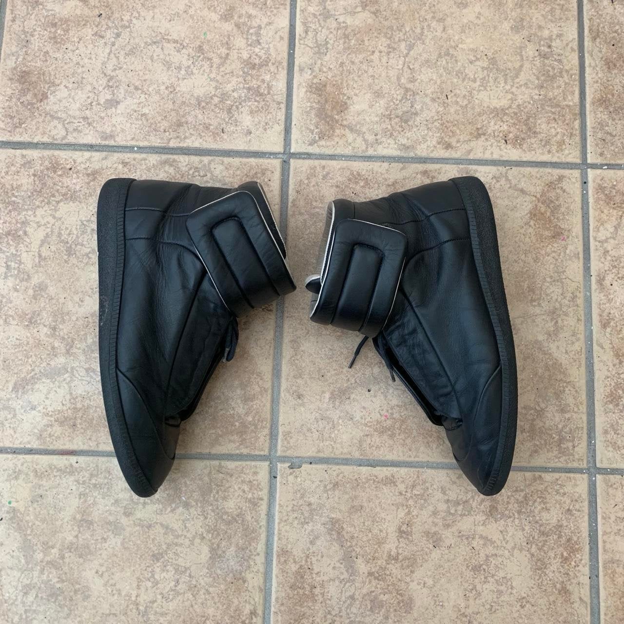 Maison Margiela High-Top Future, Verzenden, Gedragen, Zwart, Sneakers of Gympen