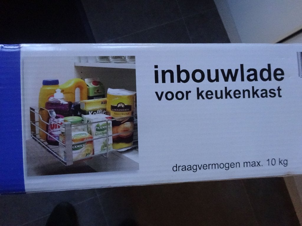 Nieuwe Inbouwlade voor keukenkast, Ophalen, Nieuw, 50 tot 100 cm, Minder dan 100 cm