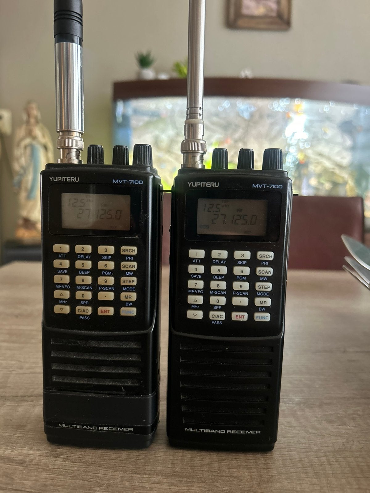 2xYupiteru mvt7100 compleet Ruilen mogelijk, Ophalen of Verzenden, Zo goed als nieuw, 500 kanalen of meer