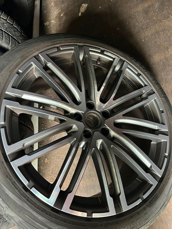 21 inch Velgen met Banden voor Porsche Macan, Auto-onderdelen, Banden en Velgen, Ophalen, Gebruikt, 265 mm, Banden en Velgen