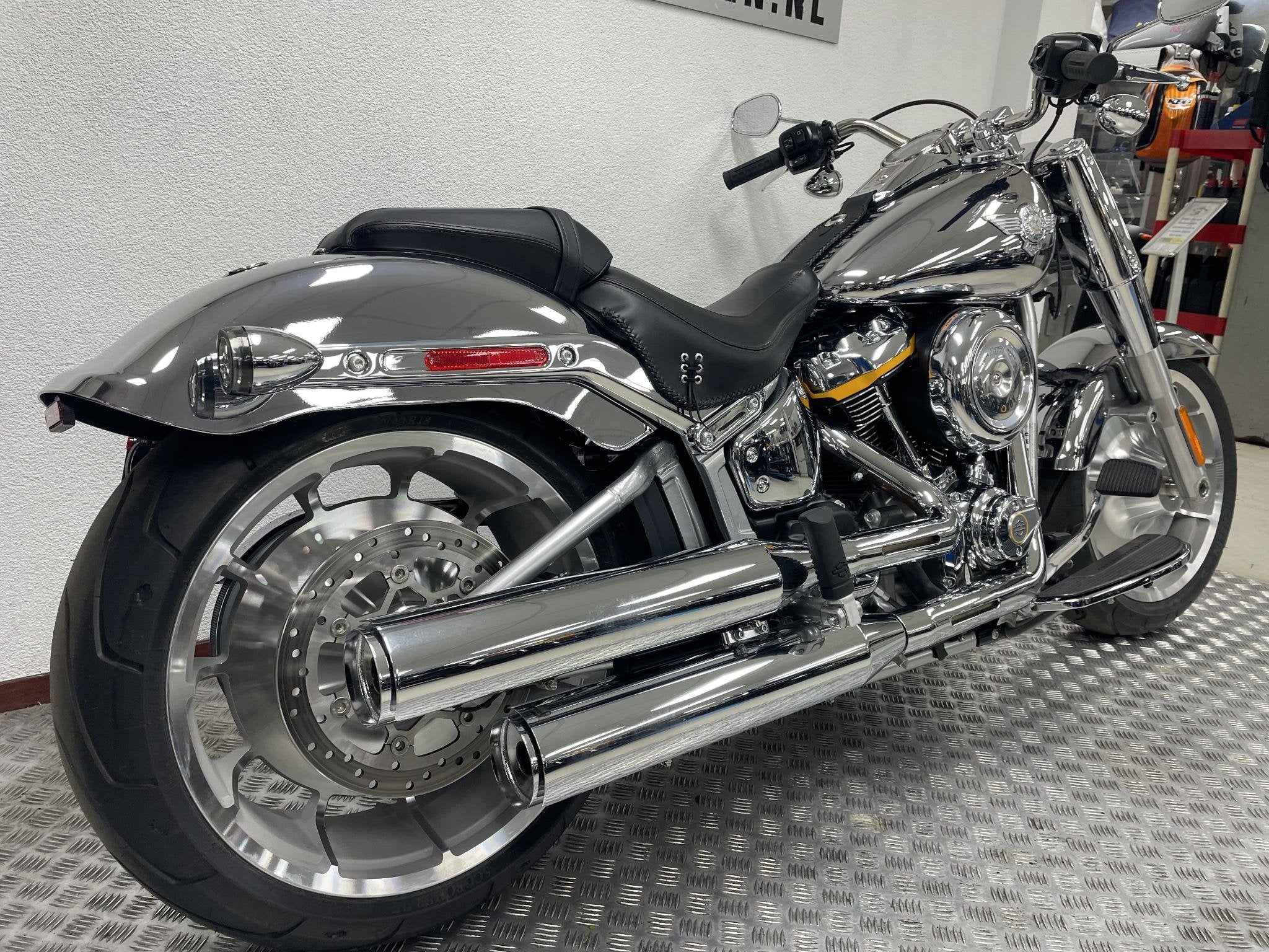Harley Davidson Fatboy Fat Boy Gray Ghost 35 years no:1732/1, Motoren, Motoren | Harley-Davidson, Chopper, Meer dan 35 kW, 1923 cc