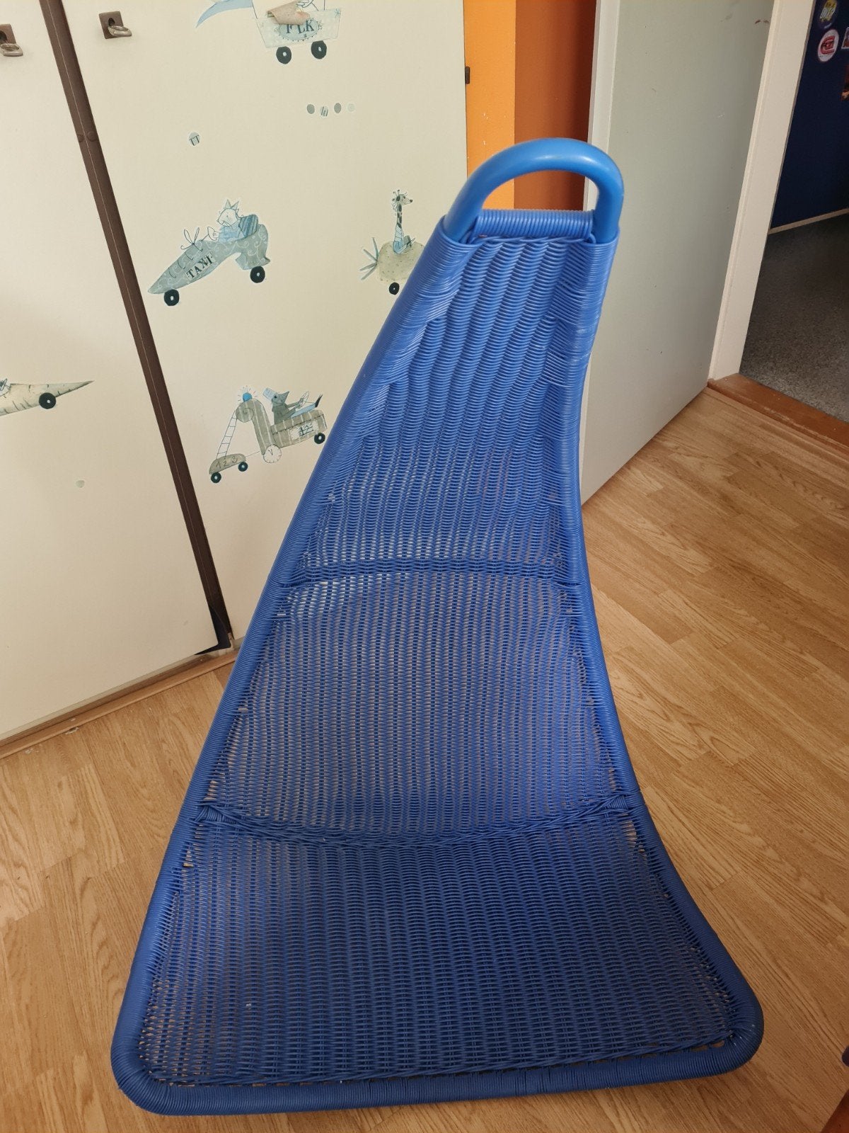 hangstoel, blauw, Ophalen, Zo goed als nieuw, Stoel
