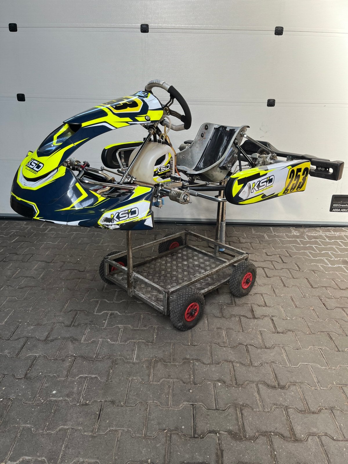 OTK senior kart met of zonder Rotax Senior EVO 2, Ophalen, Gebruikt, Kart