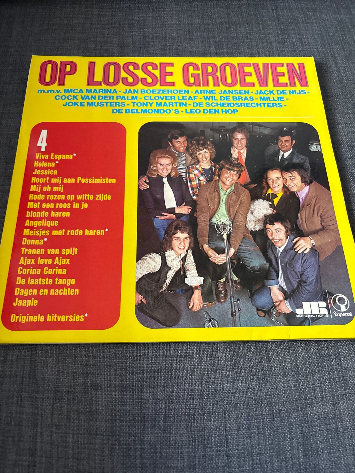 Op Losse Groeven - Diverse Artiesten (Originele Hitversies), Ophalen, Gebruikt, Schlager, Verzamelalbum