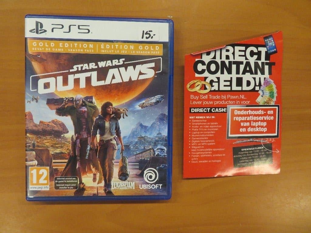 Playstation 5 (PS5) Star Wars Outlaws, Gebruikt, 1 speler, Vanaf 12 jaar, Ophalen