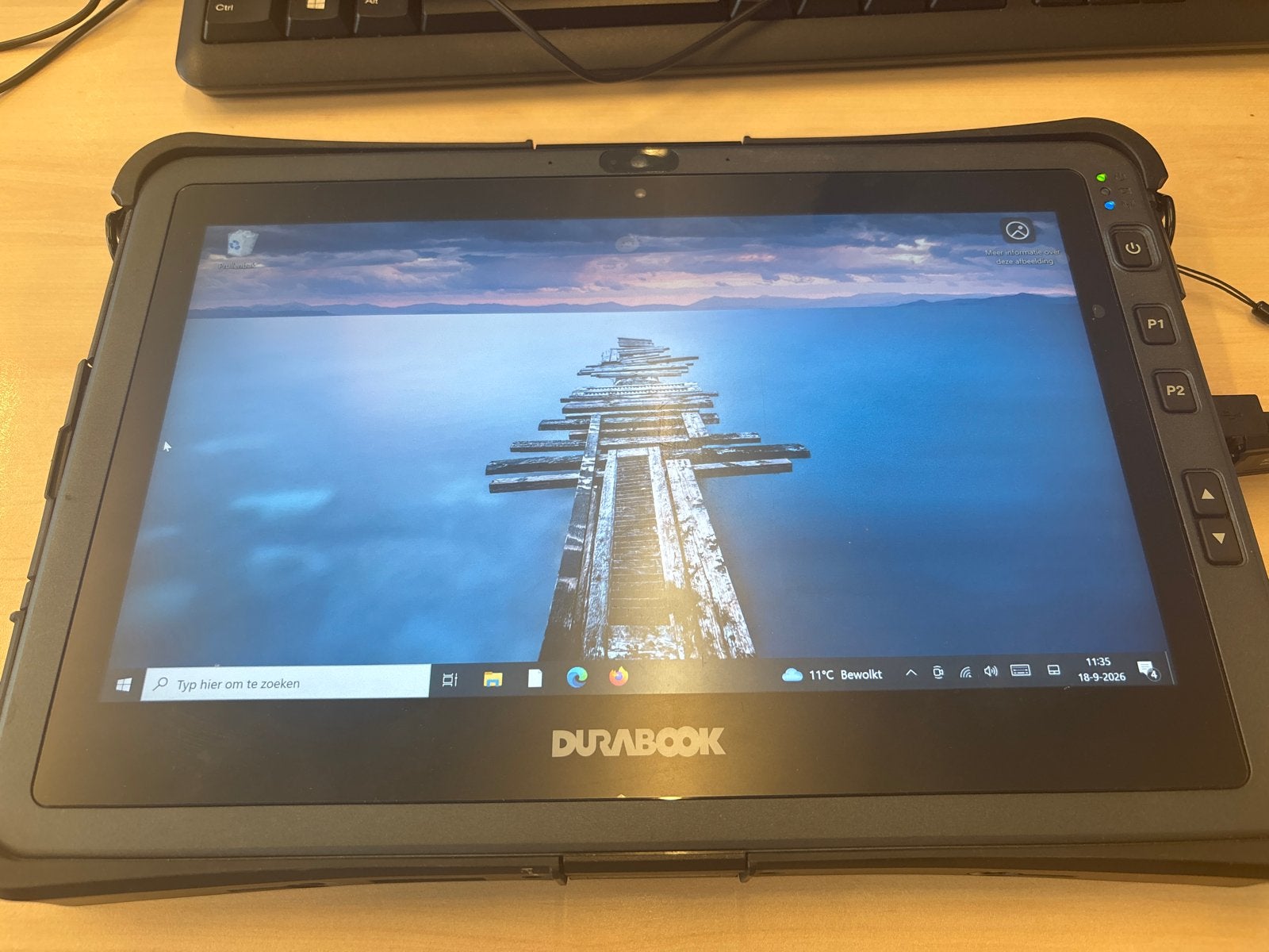 DURABOOK R11 robuuste tablet - Zo goed als nieuw, Computers en Software, Ophalen, 11 inch, Zo goed als nieuw, Wi-Fi