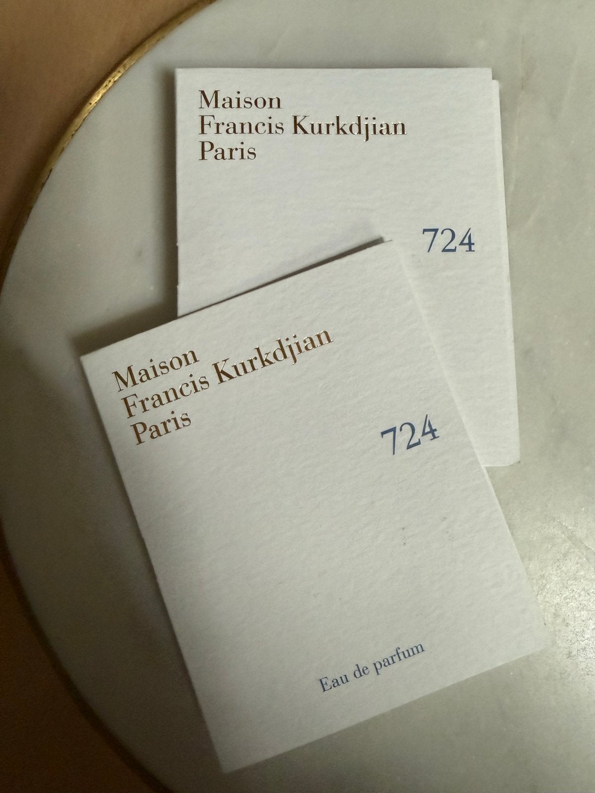 Maison Francis Kurkdjian 724 Eau de Parfum 2x2ml Nieuw, Sieraden, Tassen en Uiterlijk, Uiterlijk | Parfum, Ophalen of Verzenden