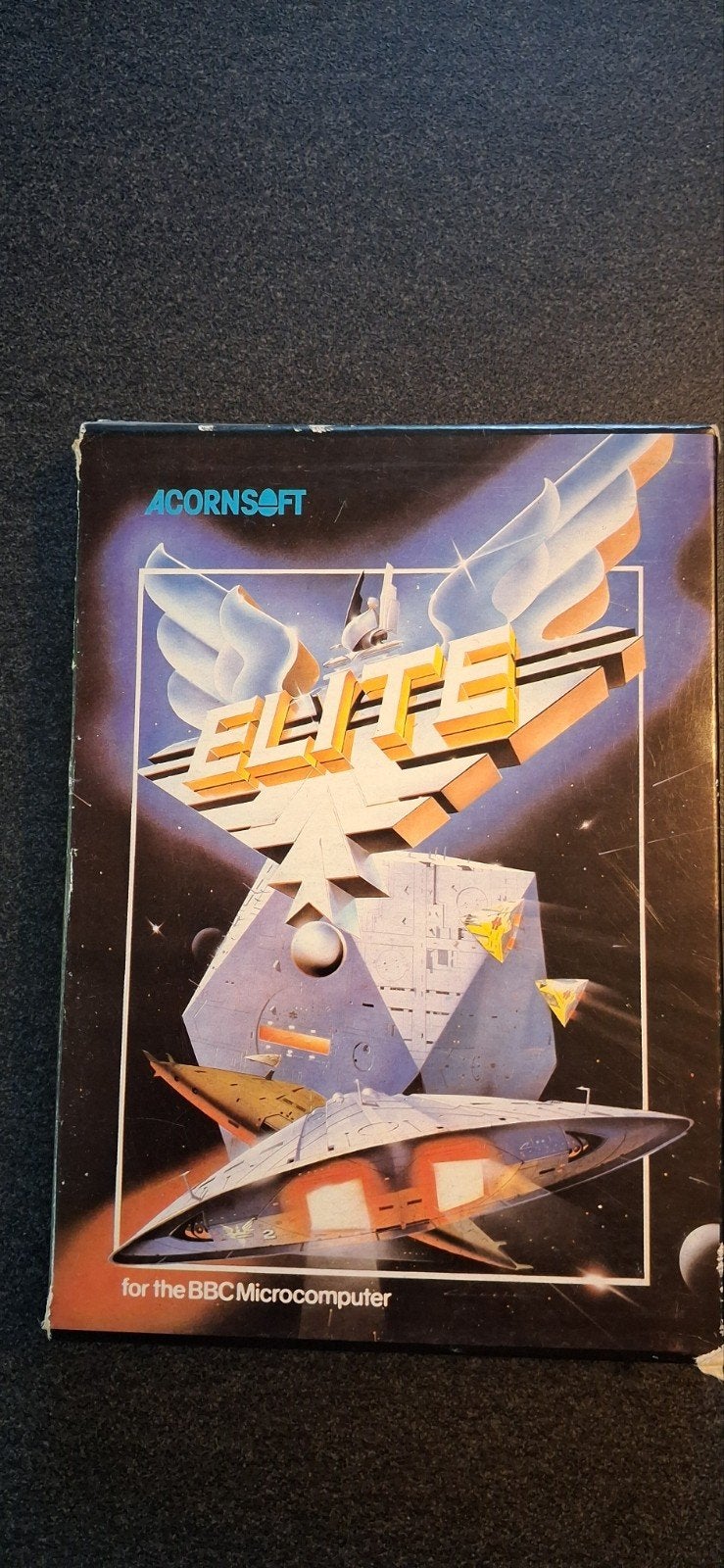 Acornsoft ELITE compleet in doos., Verzenden