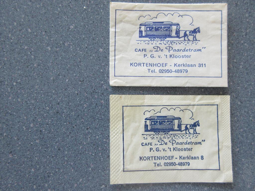 2 x Kortenhoef, café De Paardetram, Verzenden, Nederland