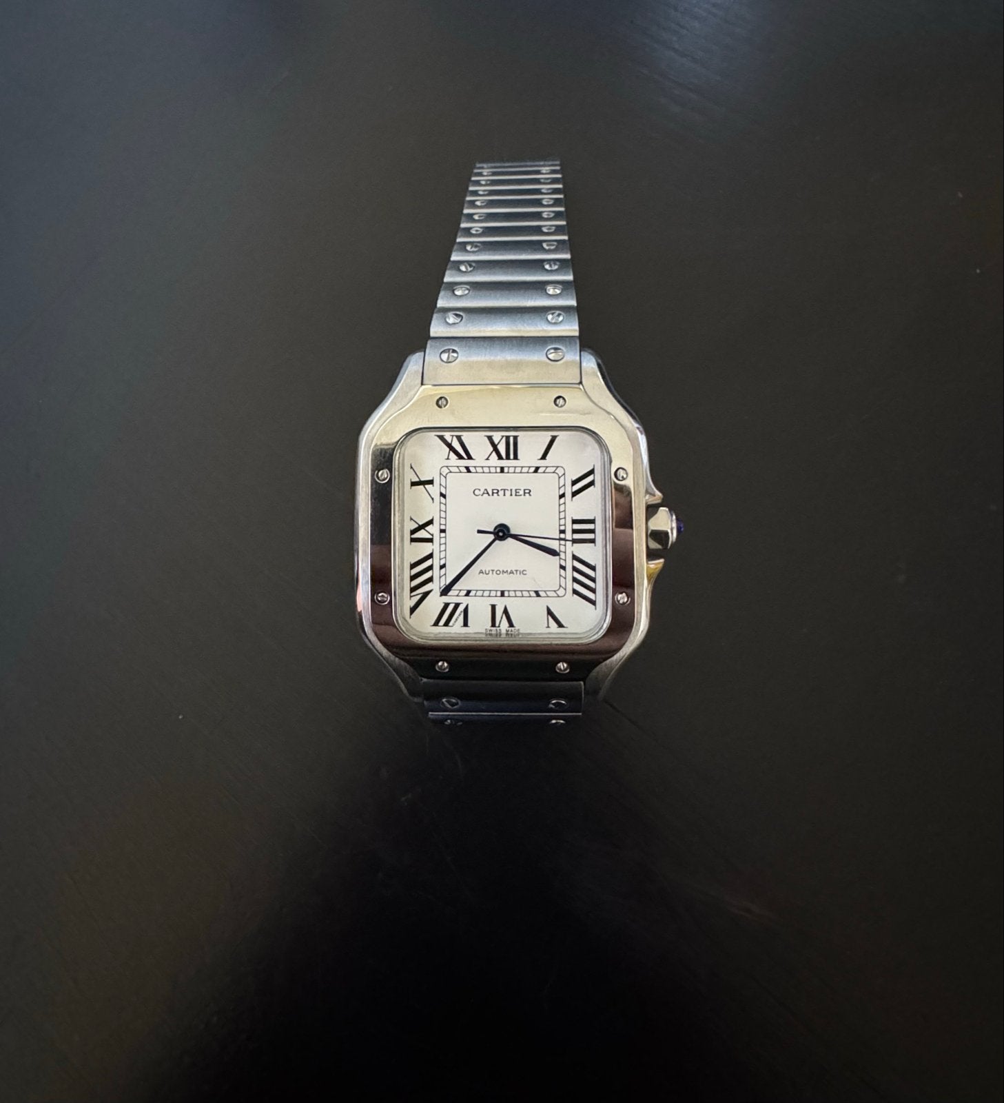 Nieuw! - Santos Automatic Horloge, Overige merken, Staal, Polshorloge, Ophalen of Verzenden