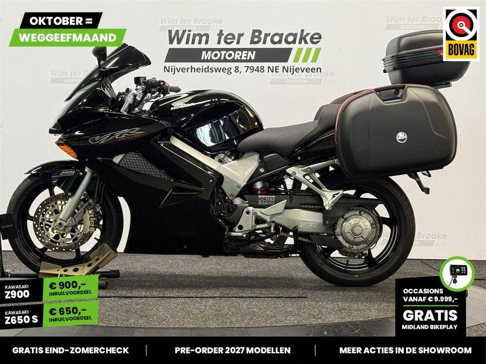 Honda VFR 800 FI ABS (bj 2004) 20.744 km, Motoren, 782 cc, HONDA, 4 cilinders, Motorrijbewijs A