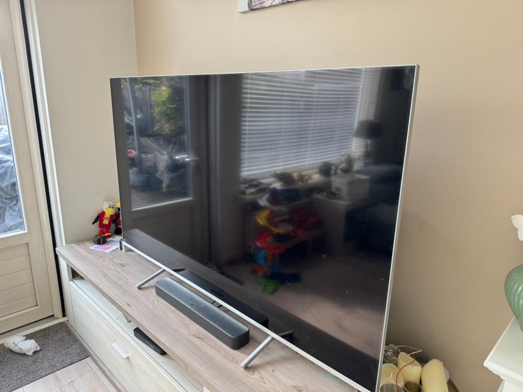 Philips 75PUS8807/12 75in Ambilight TV defect / scherm kapot, Ophalen, Philips, QLED, 120 Hz