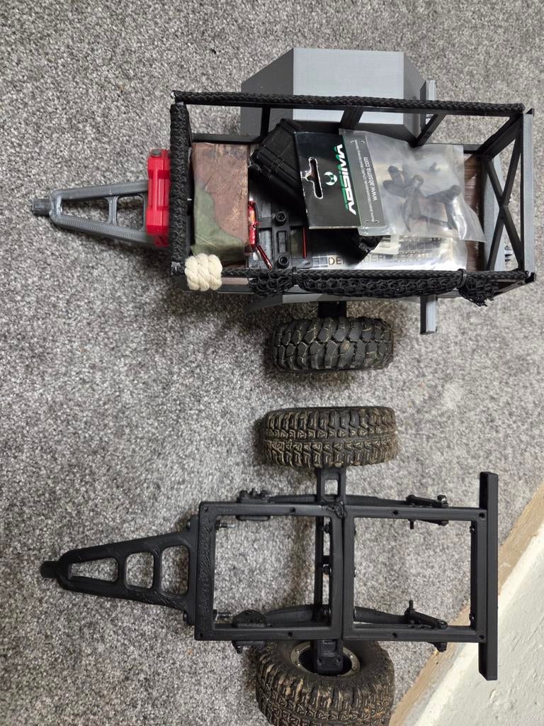 Rc aanhanger, Ophalen of Verzenden, Gebruikt, Overige schalen, Onderdeel