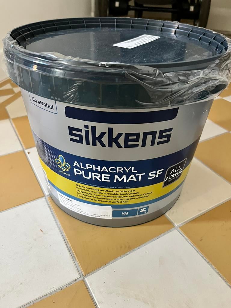 Sikkens verf rijks rood pure mat 10L, Nieuw, Ophalen of Verzenden, Verf, 10 tot 15 liter