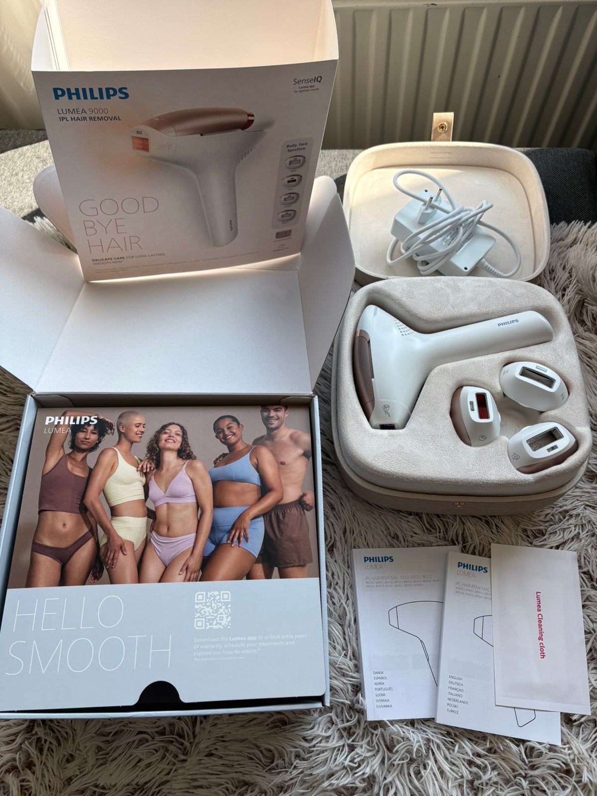 Philips Lumea 9000 Series IPL Ontharingsapparaat, Ophalen of Verzenden, Nieuw, Scheren en Epileren