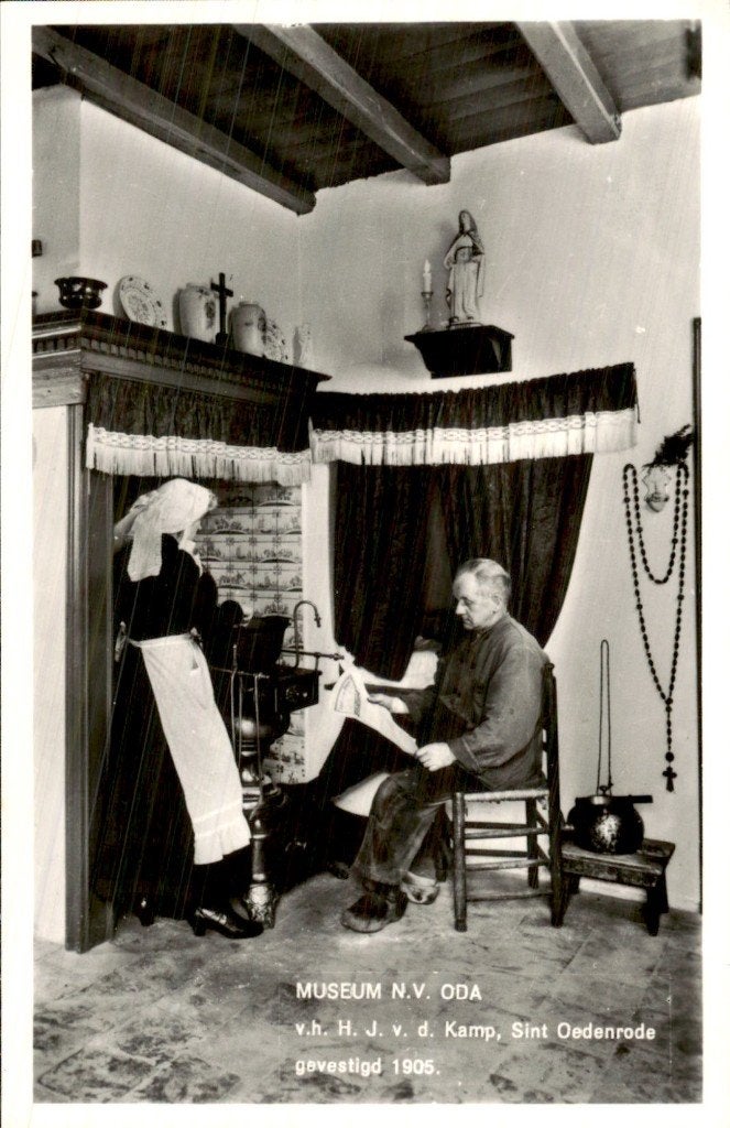 Sint Oedenrode - Museum ODA - Interieur, Verzamelen, Ophalen of Verzenden, Voor 1920, Ongelopen, Noord-Brabant