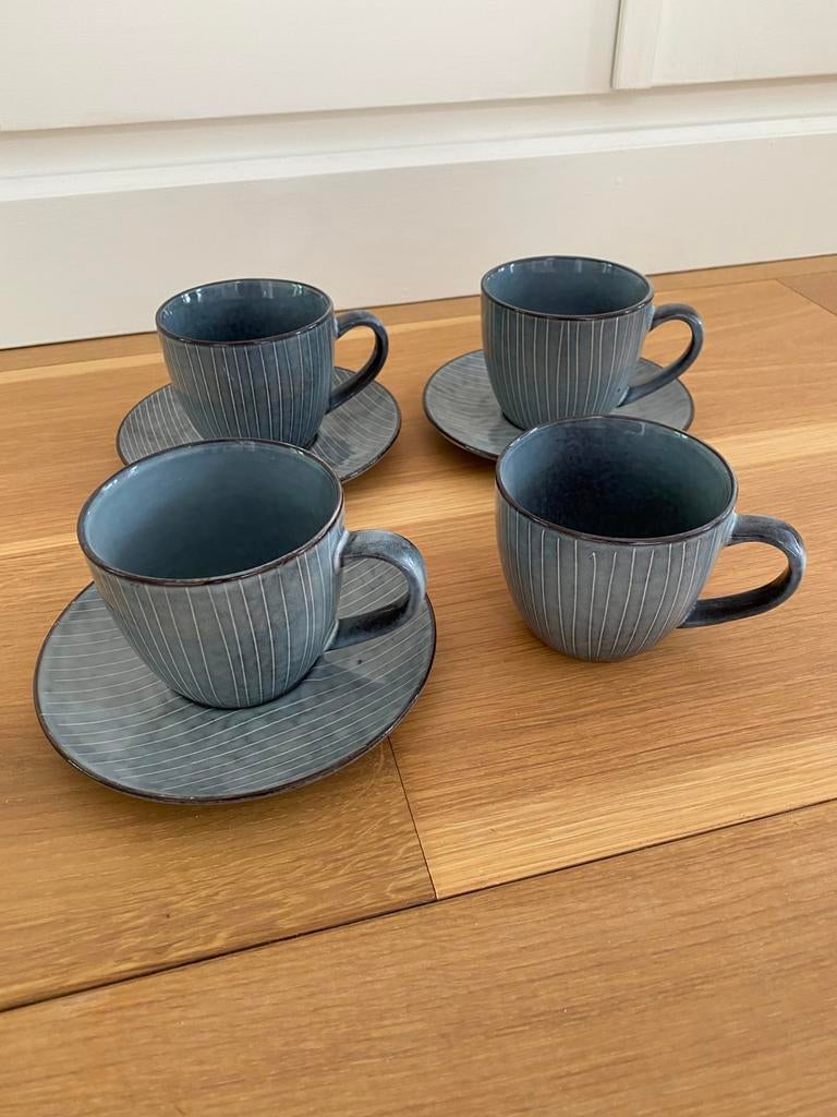 Broste Copenhagen nordic sea kop en schotel, Overige materialen, Nieuw, Ophalen of Verzenden, Overige stijlen