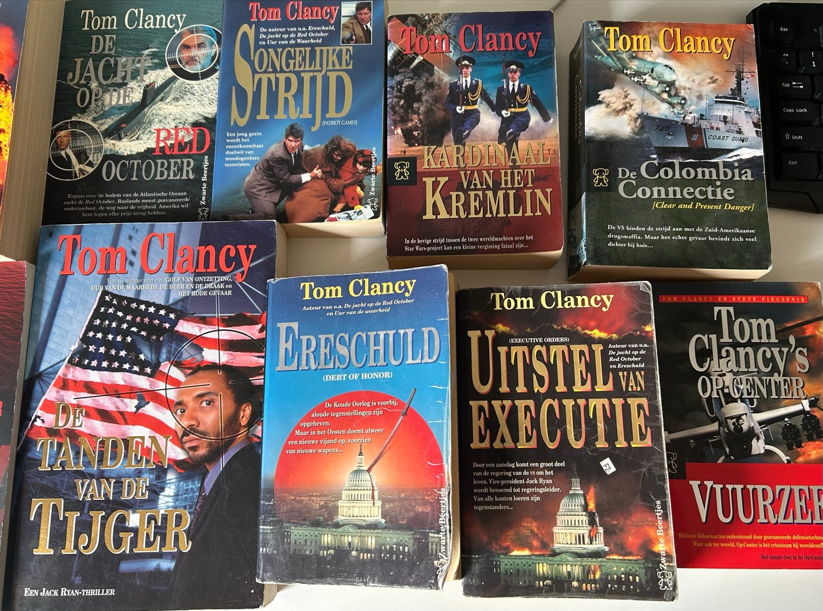 Tom Clancy Boeken Collectie - Diverse Titels, Ophalen, Gelezen, Nederland