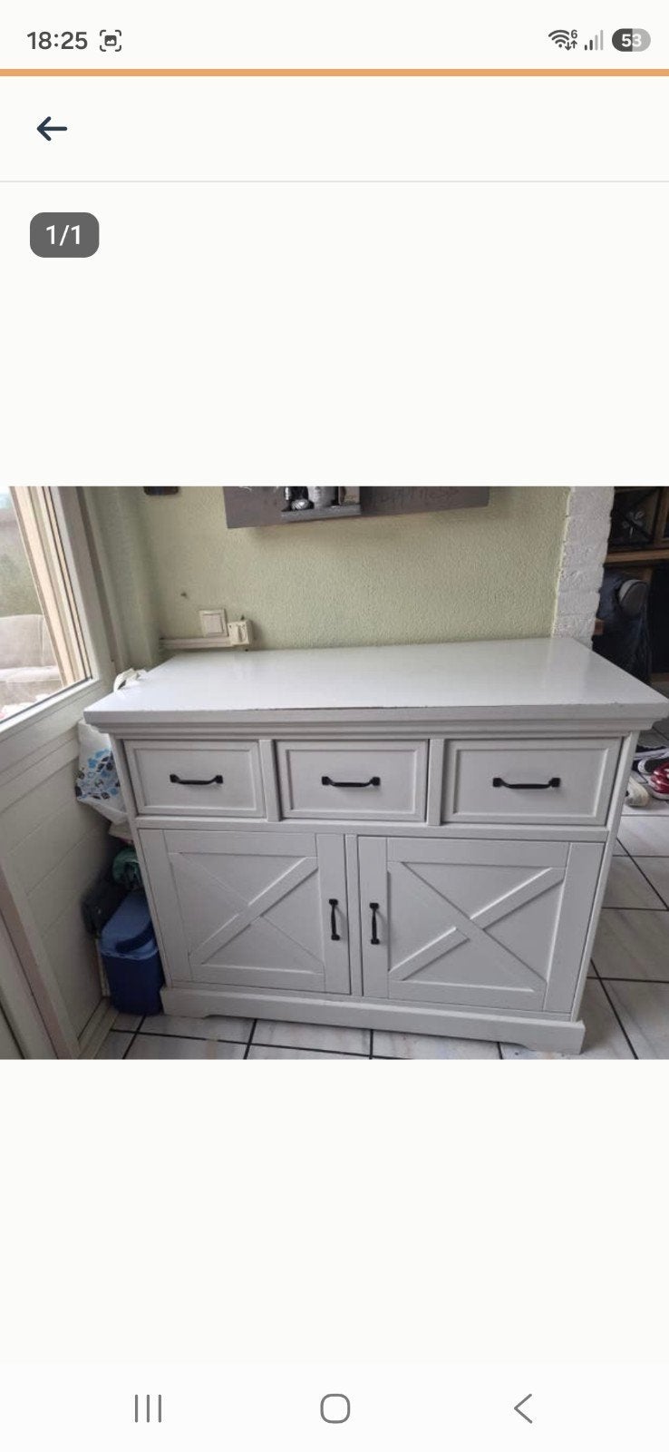 Kast, Huis en Inrichting, Kasten | Dressoirs, Ophalen, Gebruikt, 25 tot 50 cm, 50 tot 100 cm